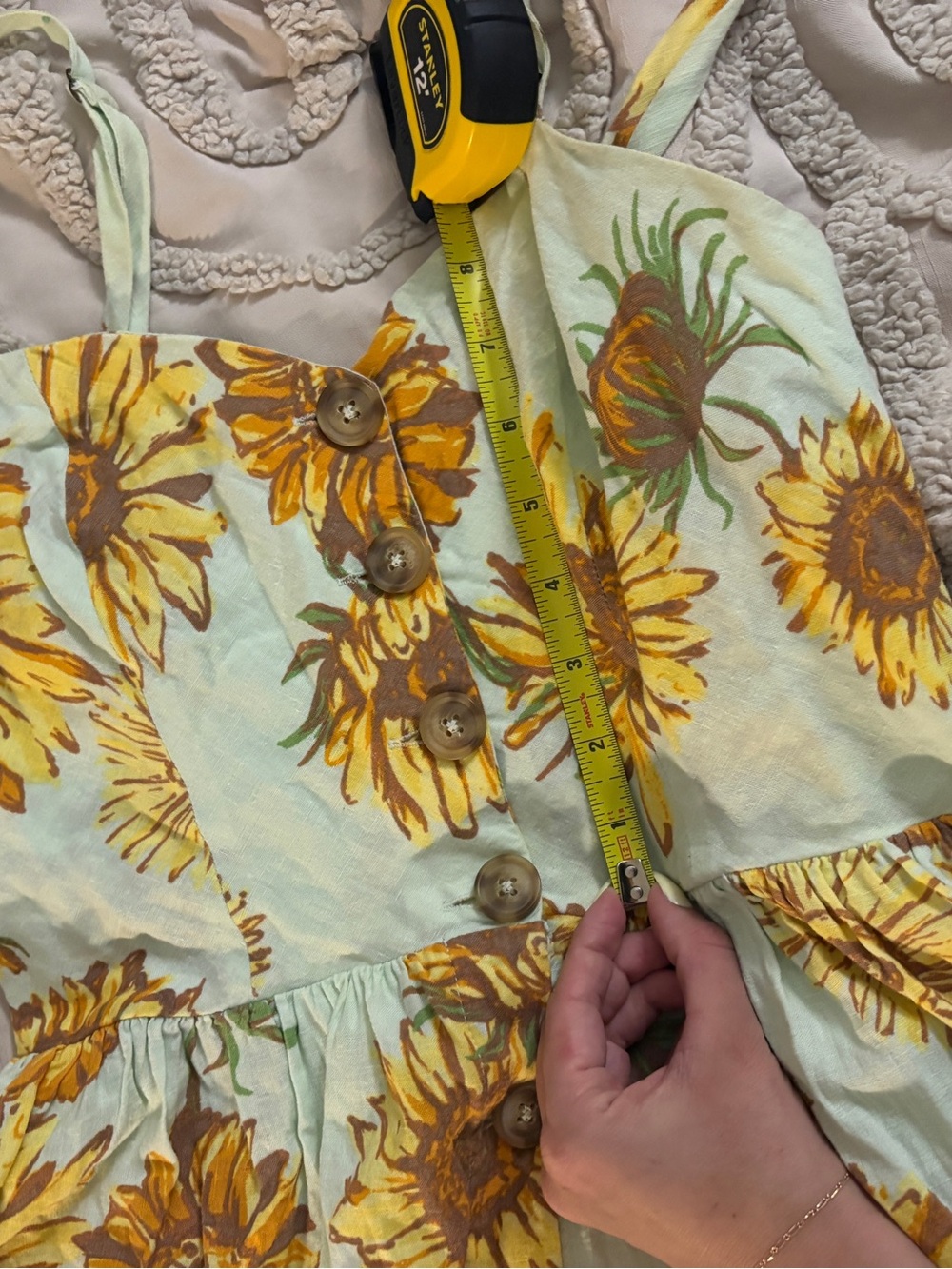 Urban Outfitters Sunflower Linen Dress - Picture 11 of 11